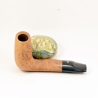 Canadian Straight Smoking Pipe Greek Briar No Filter Alexander Model 79C