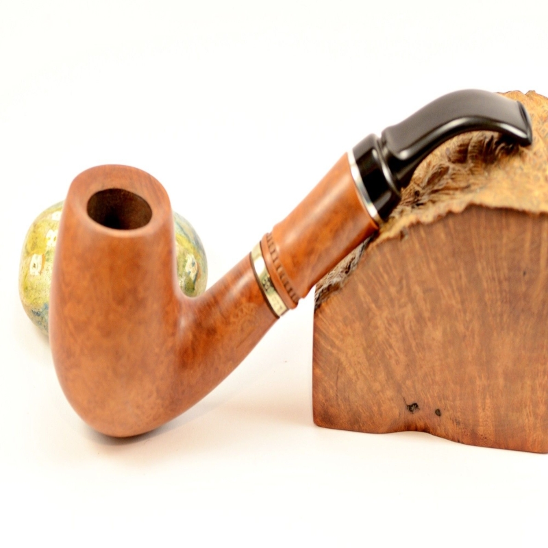 Hygrocool Smoking Pipe Greek Briar 9mm Filter Model 589A