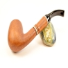 Hygrocool Smoking Pipe Greek Briar 9mm Filter Model 589A