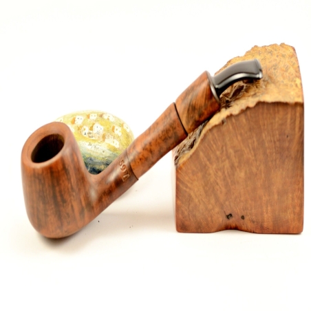 Hygrocool Master Smoking Pipe Greek Briar 9mm Filter Model 597B