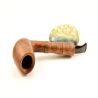 Hygrocool Master Smoking Pipe Greek Briar 9mm Filter Model 597B