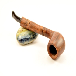Hygrocool Master Smoking Pipe Greek Briar 9mm Filter Model 597B