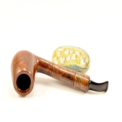 Hygrocool Master Smoking Pipe Greek Briar 9mm Filter Model 597C