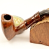 Hygrocool Master Smoking Pipe Greek Briar 9mm Filter Model 599C