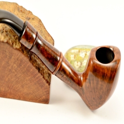 Hygrocool Master Smoking Pipe Greek Briar 9mm Filter Model 599C