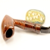 Hygrocool Master Smoking Pipe Greek Briar 9mm Filter Model 599C