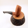 Billiard Straight Smoking Pipe Greek Briar No Filter Alexander Model 81D