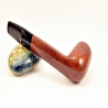 Straight Smoking Pipe Greek Briar No Filter Alexander Model 82D