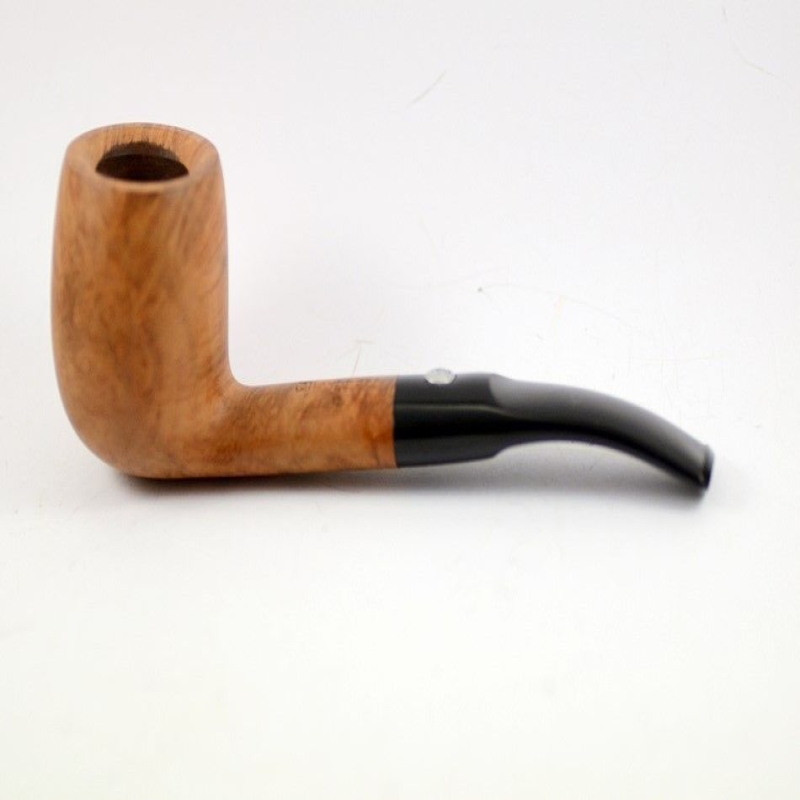 Semi Bent Smoking Pipe Greek Briar No Filter Alexander