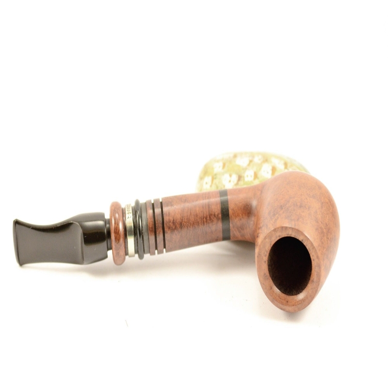 Hygrocool Calabash Smoking Pipe Greek Briar 9mm Filter Model 930B
