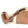 Hygrocool Master Smoking Pipe Greek Briar 9mm Filter Model 503D
