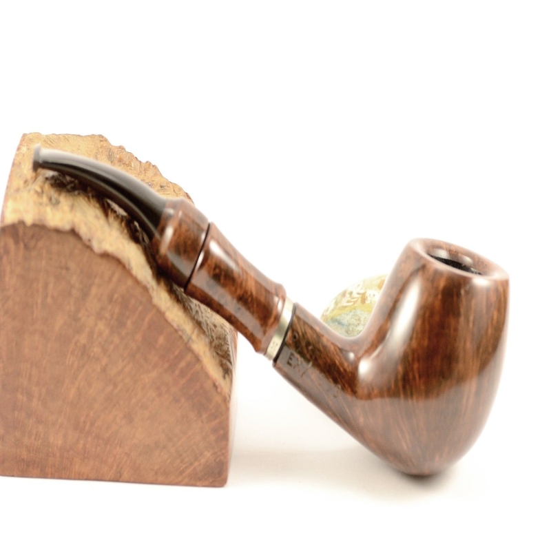 Hygrocool Master Smoking Pipe Greek Briar 9mm Filter Model 503D