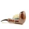 Hygrocool Master Smoking Pipe Greek Briar 9mm Filter Model 503D