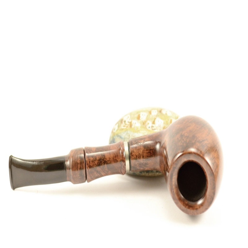 Hygrocool Master Smoking Pipe Greek Briar 9mm Filter Model 503D