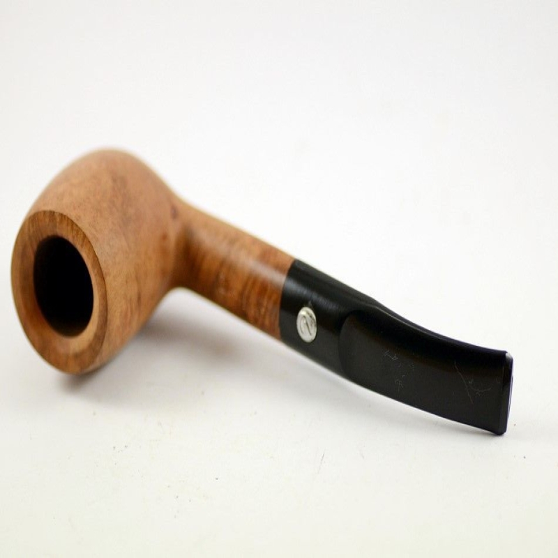 Semi Bent Smoking Pipe Greek Briar No Filter Alexander