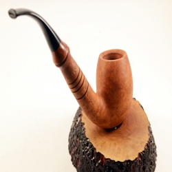 Hygrocool Smoking Pipe Greek Briar 9mm Filter Model 606C