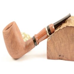 Hygrocool Smoking Pipe Greek Briar 9mm Filter Model 614A
