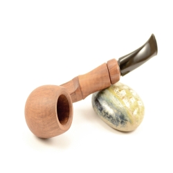 Hygrocool Smoking Pipe Greek Briar 9mm Filter Model 626A