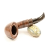 Hygrocool Smoking Pipe Greek Briar 9mm Filter Model 628D