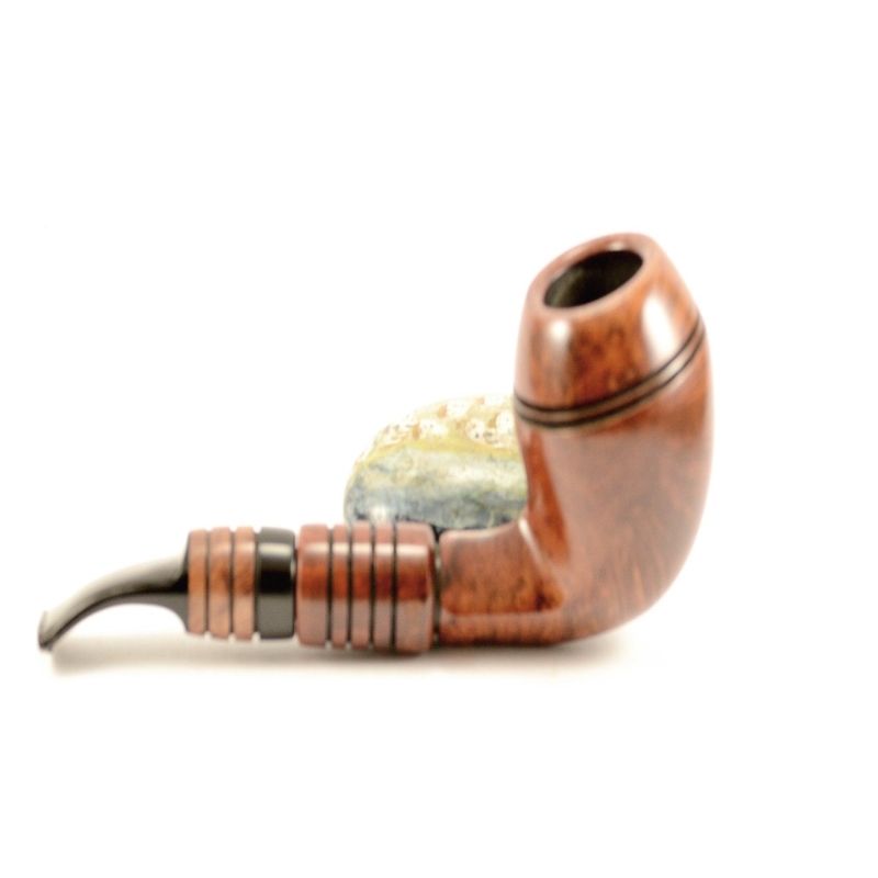 Hygrocool Smoking Pipe Greek Briar 9mm Filter No640C