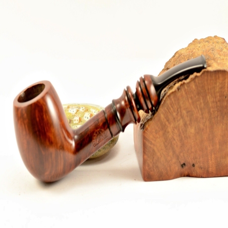 Hygrocool Smoking Pipe Greek Briar 9mm Filter Model 918C