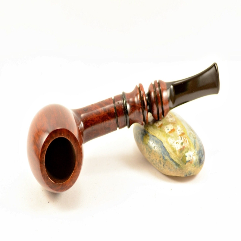 Hygrocool Smoking Pipe Greek Briar 9mm Filter Model 918C