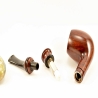 Hygrocool Smoking Pipe Greek Briar 9mm Filter Model 918C