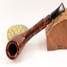Hygrocool Smoking Pipe Greek Briar 9mm Filter Model 602C