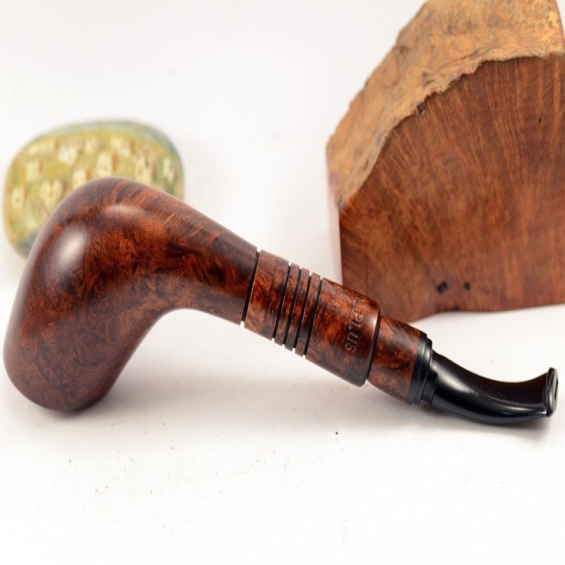 Hygrocool Smoking Pipe Greek Briar 9mm Filter Model 602C