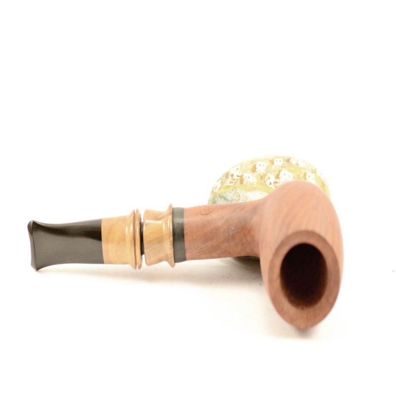 Hygrocool Smoking Pipe Greek Briar 9mm Filter Model 935Β
