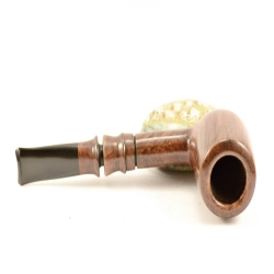 Hygrocool Poker Smoking Pipe Greek Briar 9mm Filter Model 939D