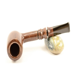 Hygrocool Poker Smoking Pipe Greek Briar 9mm Filter Model 939D