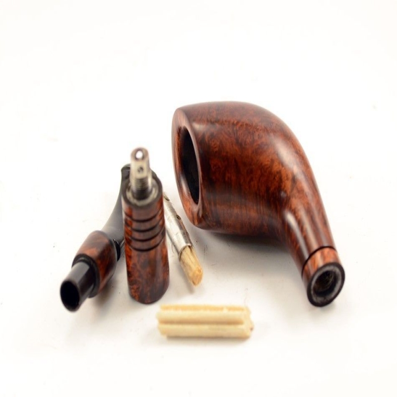 Hygrocool Smoking Pipe Greek Briar 9mm Filter Model 602C