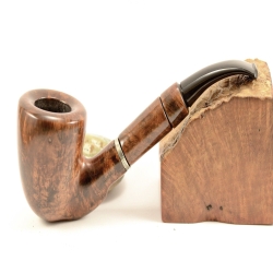 Hygrocool Smoking Pipe Greek Briar 9mm Filter Model 124C