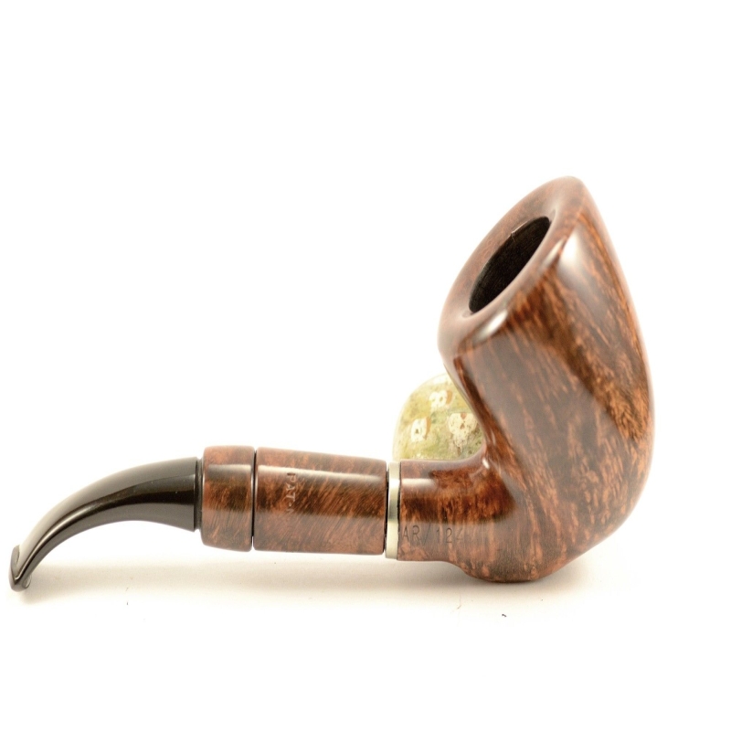 Hygrocool Smoking Pipe Greek Briar 9mm Filter Model 124C