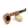 Hygrocool Smoking Pipe Greek Briar 9mm Filter Model 124C