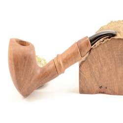 Hygrocool Pickaxe Smoking Pipe Greek Briar 9mm Filter Model 615C