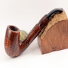 Hygrocool Smoking Pipe Greek Briar 9mm Filter Model 605C