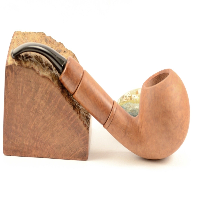 Hygrocool Master Smoking Pipe Greek Briar 9mm Filter Model Ball