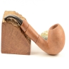 Hygrocool Master Smoking Pipe Greek Briar 9mm Filter Model Ball