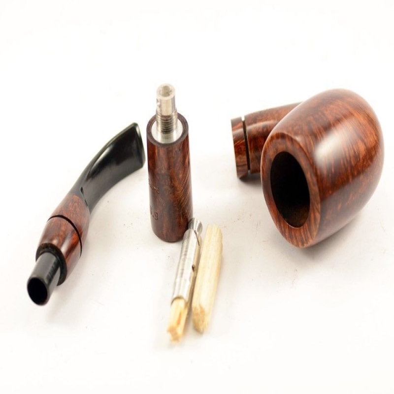 Hygrocool Smoking Pipe Greek Briar 9mm Filter Model 605C
