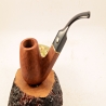 Bent Classic Greek Briar Smoking Pipe NoFilter Alexander Model 104A