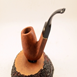 Bent Classic Greek Briar Smoking Pipe NoFilter Alexander Model 104A