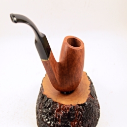 Bent Classic Greek Briar Smoking Pipe NoFilter Alexander Model 104A
