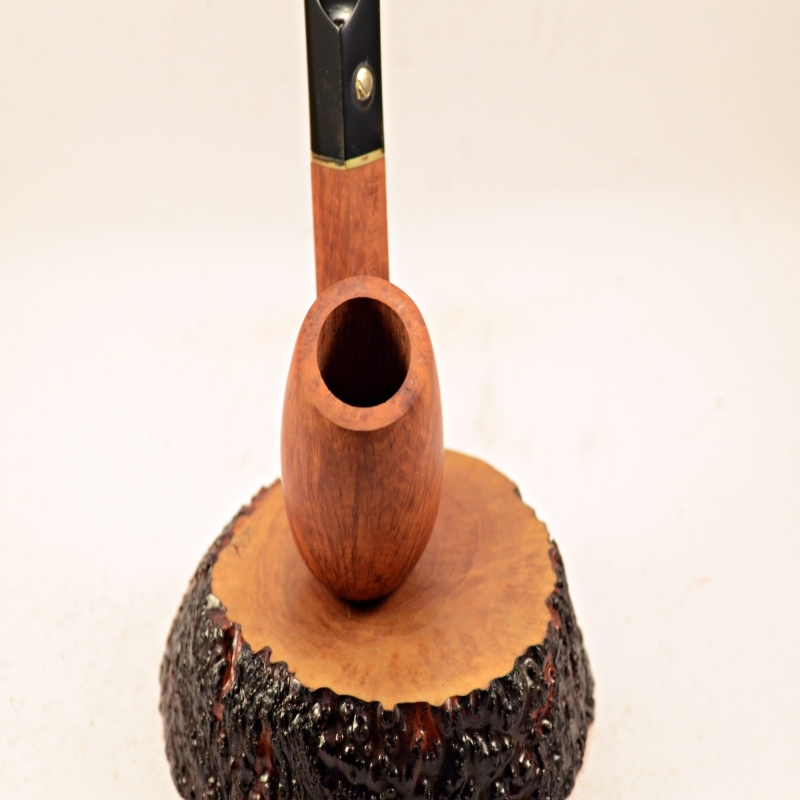Bent Classic Greek Briar Smoking Pipe NoFilter Alexander Model 104A