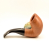 Bent Billiard Greek Briar Smoking Pipe No Filter Alexander