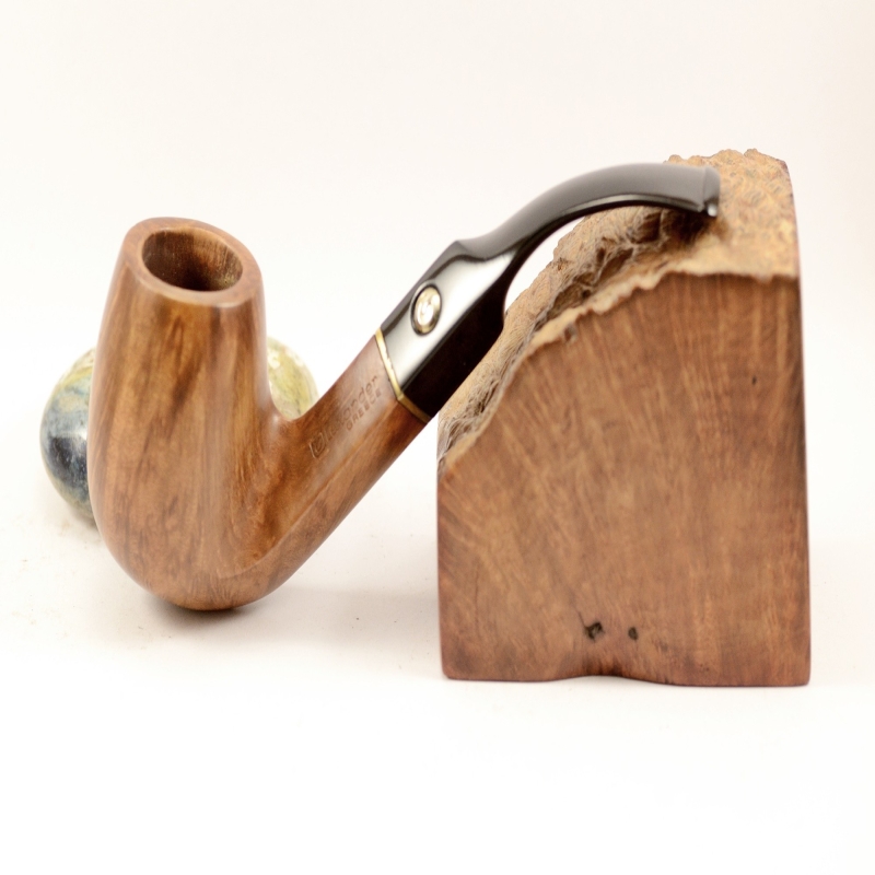 Bent Classic Greek Briar Smoking Pipe NoFilter Alexander Model 104B