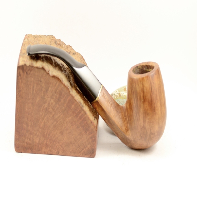 Bent Classic Greek Briar Smoking Pipe NoFilter Alexander Model 104B