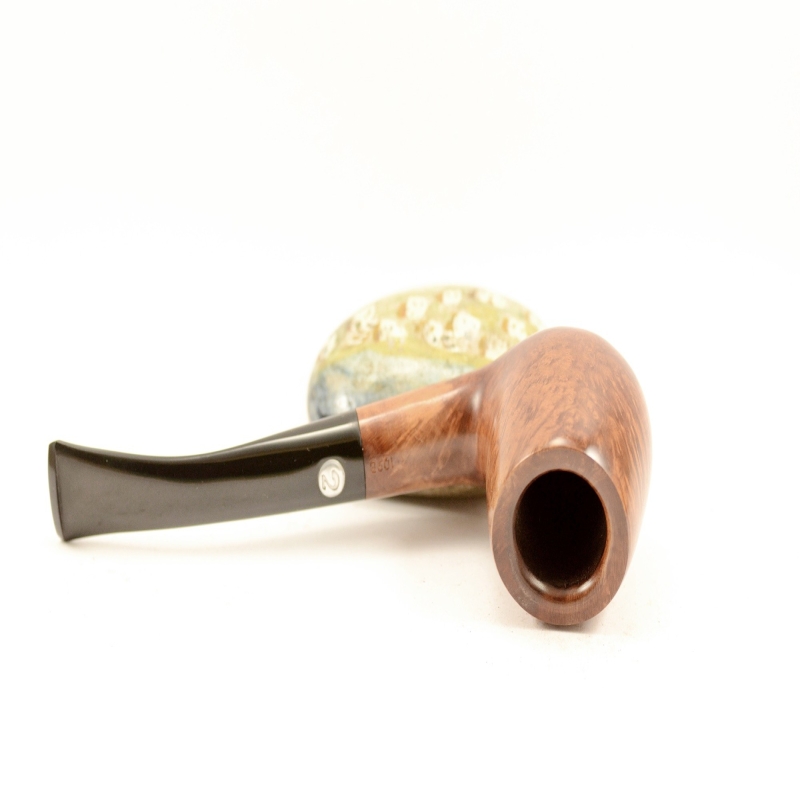 Semi Bent Smoking Pipe Greek Briar No Filter Alexander