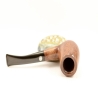 Semi Bent Smoking Pipe Greek Briar No Filter Alexander